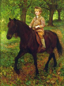 Metsän läpi (öljy kankaalle)