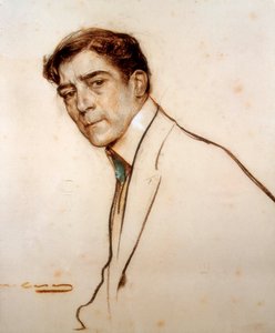Alexandre de Riquerin (1856-1920) muotokuva tekijältä Ramon Casas i Carbo