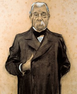 Manuel Duranin muotokuva tekijältä Ramon Casas i Carbo