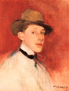 Tutkimus kuningas Alfonso XIII:n (tai Alphonse de Bourbonin) (1886-1941) muotokuvaa varten, Yksityiskohta tekijältä Ramon Casas i Carbo