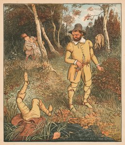 Ja Hän, joka oli lempeimmällä tuulella, tappoi toisen siellä, vuonna 1880. tekijältä Randolph Caldecott
