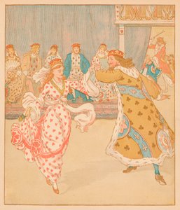Ja voitti Knaven täysin, 1880. tekijältä Randolph Caldecott