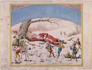 Pyhä Nikolaus ja hänen tonttunsa tekijältä Randolph Caldecott