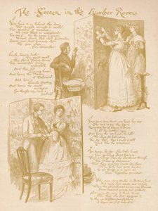 Valkoruutu puuhuoneessa, 1886 tekijältä Randolph Caldecott