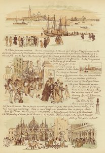 Ystävillemme, jotka eivät ole koskaan käyneet Venetsiassa (chromolitho)