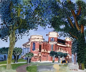 Deauville (paddock) tekijältä Raoul Dufy