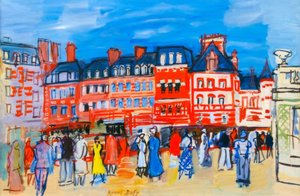 Talo Trouville tekijältä Raoul Dufy