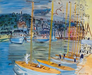 Deauvillen allas tekijältä Raoul Dufy