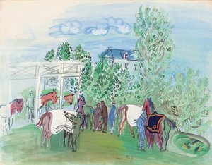 Paddock tekijältä Raoul Dufy