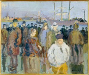 Rouenin laituri tekijältä Raoul Dufy
