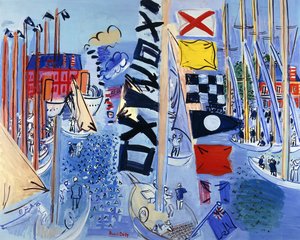 The Basin; Le Bassin tekijältä Raoul Dufy