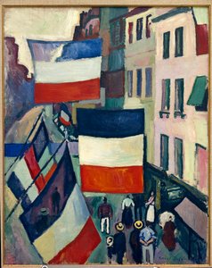 Bulwark Street 14. heinäkuuta tekijältä Raoul Dufy