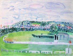 Deauvillen kilparata tekijältä Raoul Dufy