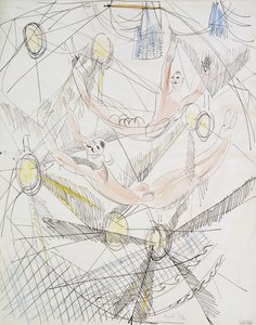 Trapetsit; Les Trapezistes tekijältä Raoul Dufy