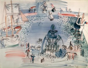Kunnianosoitus Claude Lorrainille tekijältä Raoul Dufy