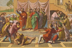 Der Tod des Ananias