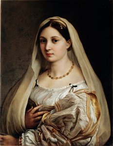 Ladyn muotokuva nimeltä Voilee-maalaus tekijältä Raphael