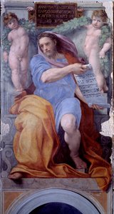 Profeetta Isaiah (Fresko tekijältä Raphael