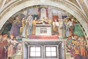 Leo III:n vala, tulen huone Borgossa