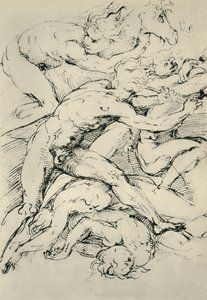 Taistelukohtaus, 1500-luvun alku, 1943. tekijältä Raffaello Sanzio Raphael
