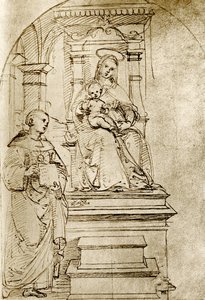 Kruunattu Madonna tekijältä Raffaello Sanzio Raphael