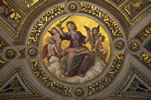 Lady Justice Fresh Stanza della Segnaturassa tekijältä Raffaello Sanzio Raphael