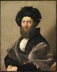 Portretul lui Baldassare Castiglione finlandez tekijältä Raphael