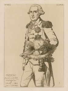 Fredrik Augustus, ensimmäinen Saksin kuningas (1811).