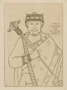 Henrik I, Ranskan kuningas, 1031-1060 tekijältä Raphael Jacquemin