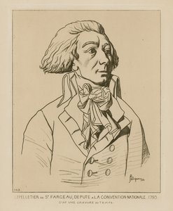 Louis-Michel le Peletier, kansalliskokouksen varajäsen, 1793