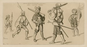 Miehet aseiden ääressä, 1500-luvun alku
