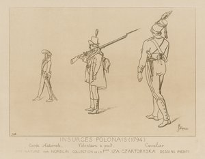 Puolan kapinalliset, 1794 tekijältä Raphael Jacquemin