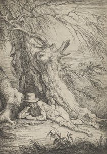 Bandit Beeath a Tree, 1795-1801.