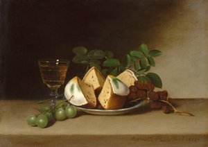 Asetelma kakun kanssa, 1818.