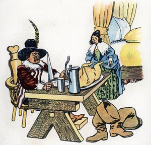 "Le Petit Poucet" kuvitus Charles Perrault