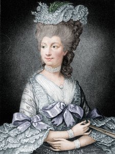 Kuningatar Charlotte, George III:n kuningatar puoliso, 1800-luku tekijältä Read