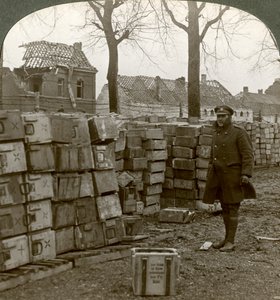 Hylätyt saksalaiset ammukset lähellä Cambraita, ensimmäinen maailmansota, 1914-1918. tekijältä Realistic Travels Publishers