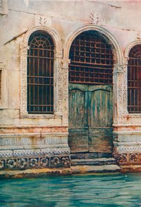 Renaissance Doorway, Venetsia, 1903 tekijältä Reginald Barratt