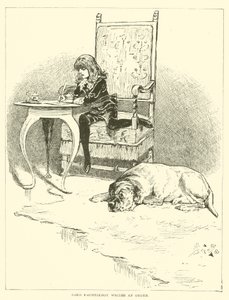 Kuvitus Little Lord Fauntleroylle