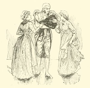 Kuvitus Little Lord Fauntleroylle tekijältä Reginald Bathurst Birch