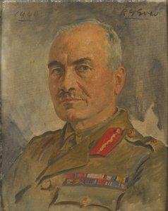 Kenraaliluutnantti Sir Ronald Forbes Adam Bt, 1940 noin
