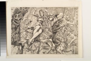Merry-Go-Round (etsaus) tekijältä Reginald Marsh
