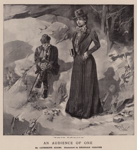 Yhden hengen yleisö (kaiverrus) tekijältä Reginald Thomas Cleaver