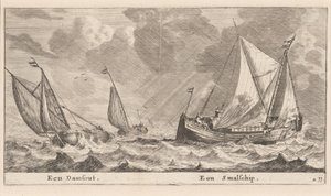 Damschuit ja "Smalschip" tekijältä Reinier Nooms, called Zeeman