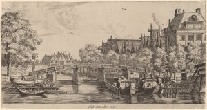 Acaba el ferri a Naarden (el ferri Naerder). tekijältä Reinier Nooms, called Zeeman