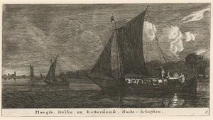 Yöveneet Haagiin, Delftiin ja Amsterdamiin