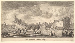 Laivan laukaisu, 1600-luku.