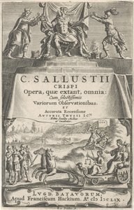 Keisari ja oikeus vaunuissa Nimisivu: A. Thysius Jr., Opera, quæ extant, omnia, 1659