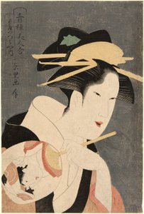 Pleasure Quartersin kaunottaret (Seiro bijin awase): Izumiya-teehuoneen emäntä