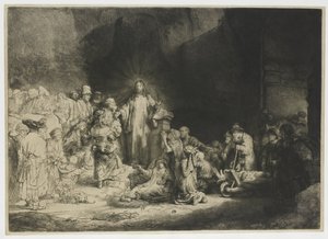 (Sata guldenia tekijältä Rembrandt van Rijn